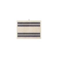 LOOP HOME bath mat - midnight/sand - dual dash — view 2