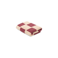 LOOP HOME bath mat - ruby/almond blush - brick