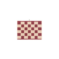 LOOP HOME ruby/almond blush - brick bundles — bath mat front