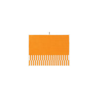 LOOP HOME saffron/ivory - offset bundles — bath mat front
