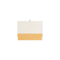 LOOP HOME saffron/ivory - offset bundles — bath mat back