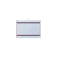 LOOP HOME sky/carmine - pinstripe bundles — bath mat back
