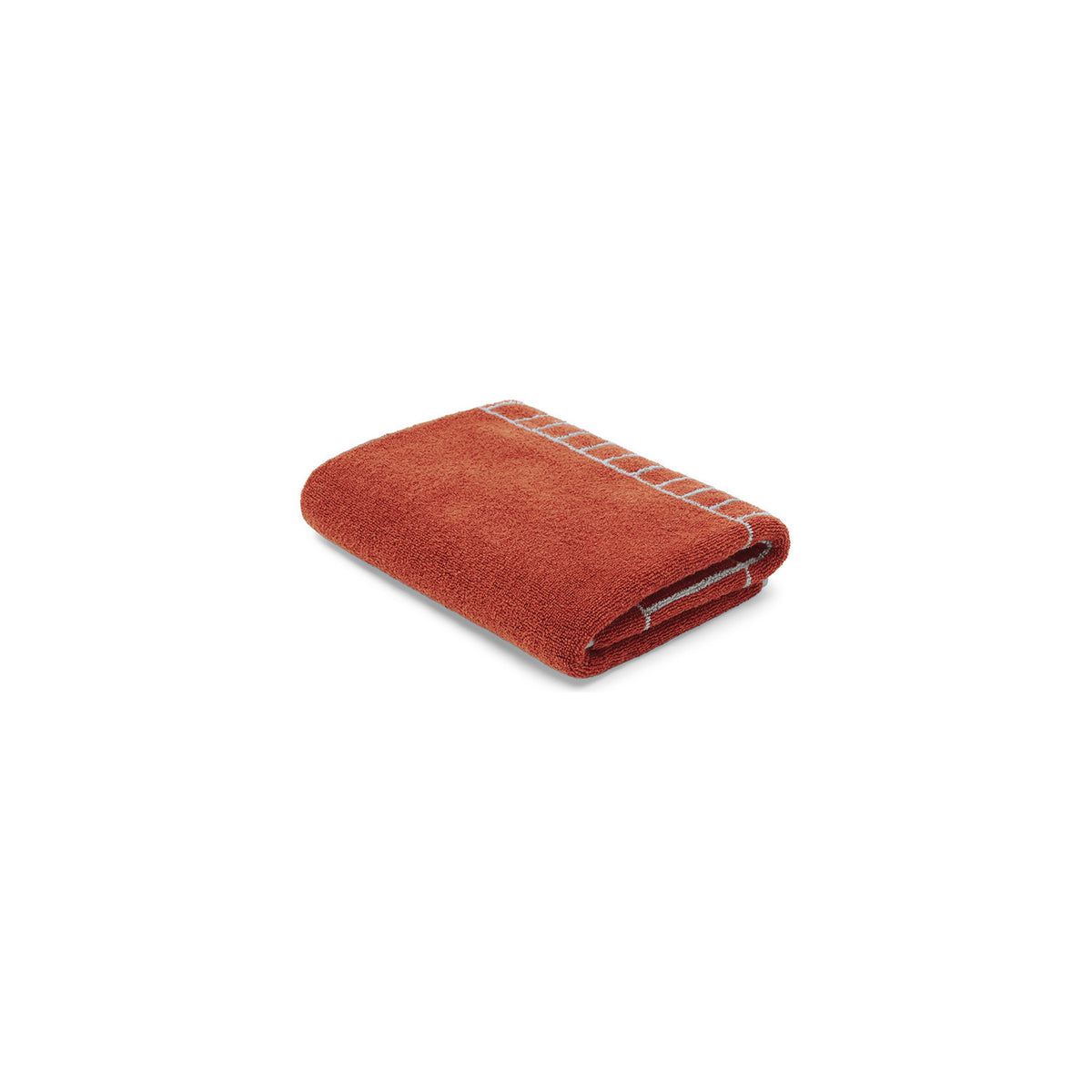 LOOP HOME bath mat - terracotta/stone - tile