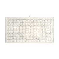 LOOP HOME bath sheet - butter/stone - grid — view 2