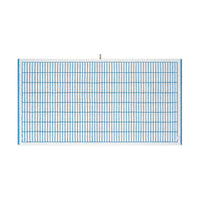 LOOP HOME cobalt/ivory - tile bundles — bath sheet back