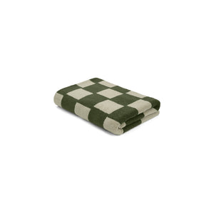 LOOP HOME bath sheet - forest/sage - brick