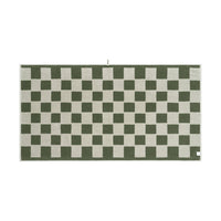LOOP HOME bath sheet - forest/sage - brick — view 3