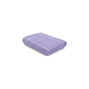 LOOP HOME bath sheet - lilac/ivory - mesh