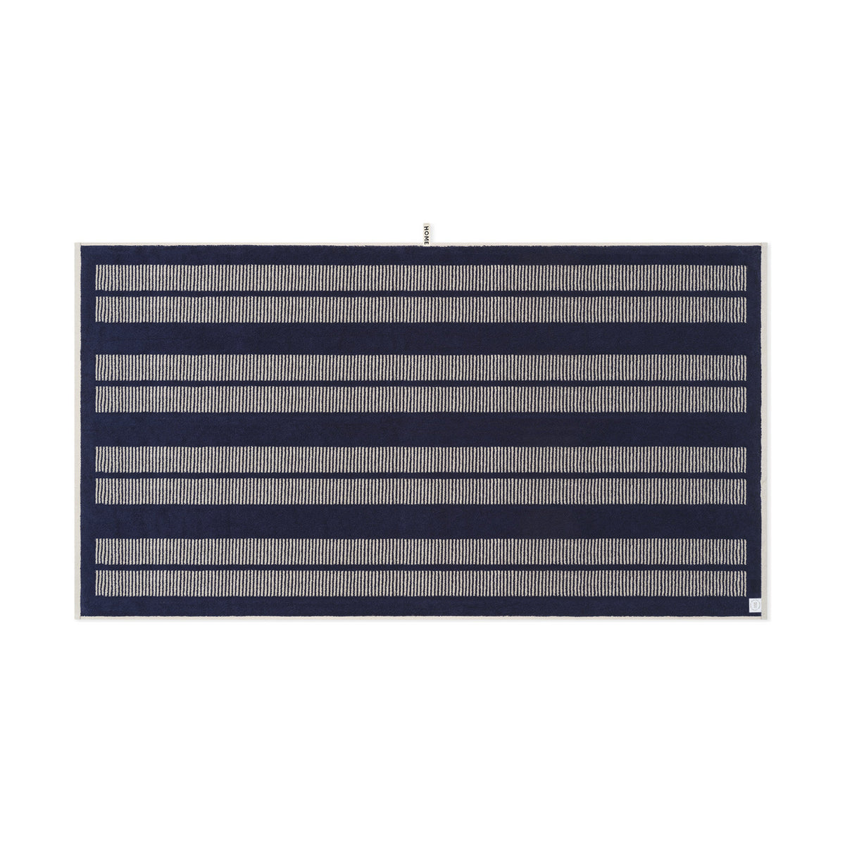 LOOP HOME midnight/sand - dual dash bundles — bath sheet back