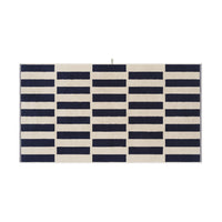 LOOP HOME bath sheet - midnight/sand - stack — view 2