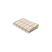 LOOP HOME bath sheet - midnight/sand - tile