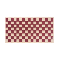 LOOP HOME bath sheet - ruby/almond blush - brick — view 2