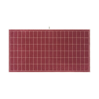 LOOP HOME ruby/almond blush - tile bundles — bath sheet front