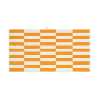 LOOP HOME saffron/ivory - offset bundles — bath sheet back
