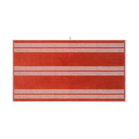 LOOP HOME terracotta/stone - dual dash bundles — bath sheet front