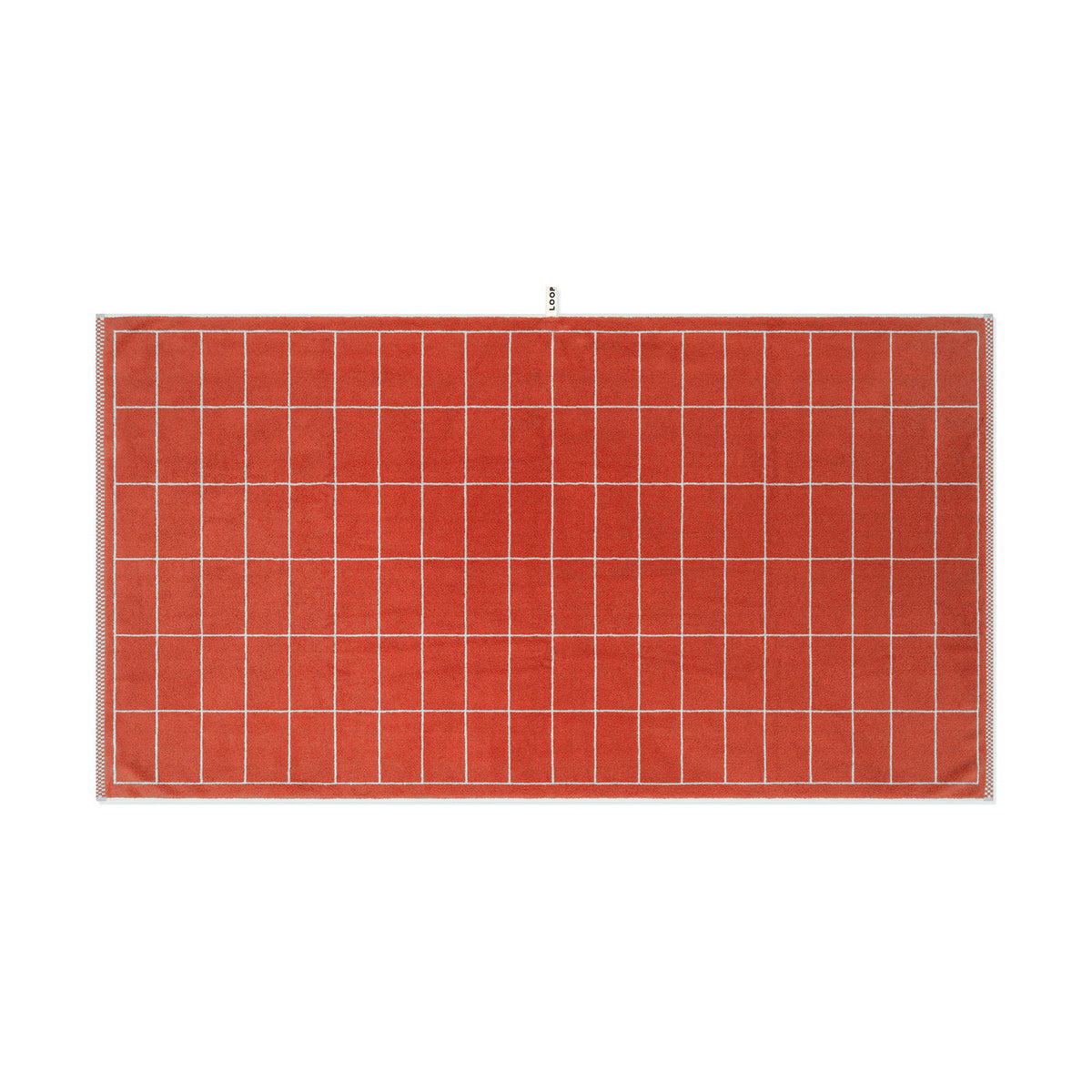 LOOP HOME terracotta/stone - tile bundles — bath sheet front