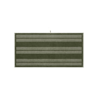 LOOP HOME bath towel - forest/sage - dual dash — view 2