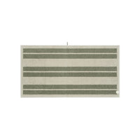 LOOP HOME bath towel - forest/sage - dual dash — view 3