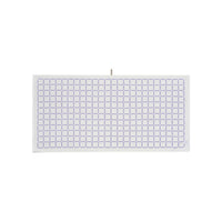 LOOP HOME lilac/ivory - grid bundles — bath towel back