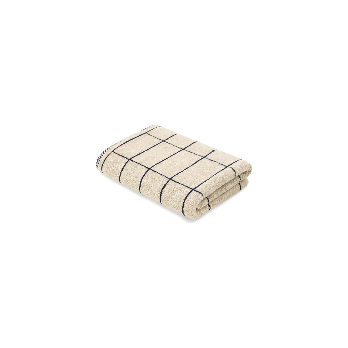 LOOP HOME bath towel - midnight/sand - tile