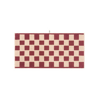 LOOP HOME bath towel - ruby/almond blush - brick — view 2