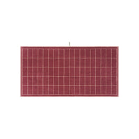 LOOP HOME ruby/almond blush - tile bundles — bath towel front