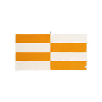 LOOP HOME bath towel - saffron/ivory - block — view 3