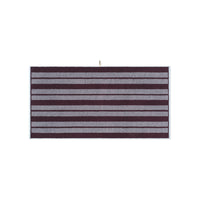 LOOP HOME sky/carmine - dual dash bundles — bath towel front
