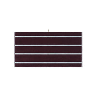 LOOP HOME sky/carmine - pinstripe bundles — bath towel front