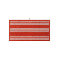 LOOP HOME terracotta/stone - dual dash bundles — bath towel front