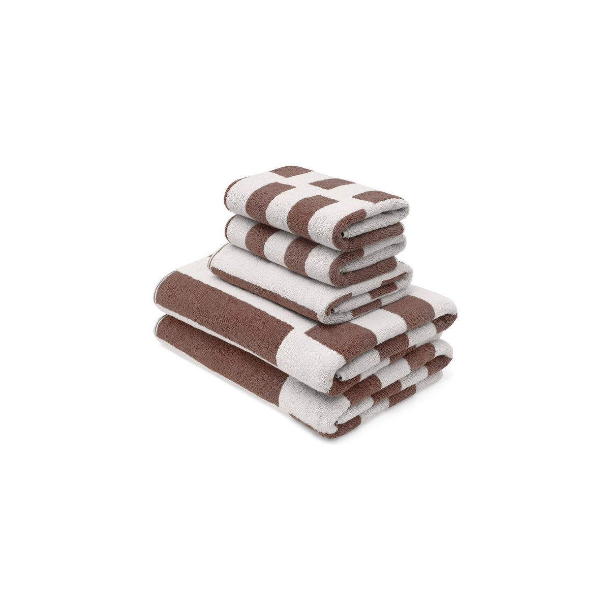 LOOP HOME coffee/ivory - stack bundles — view 2