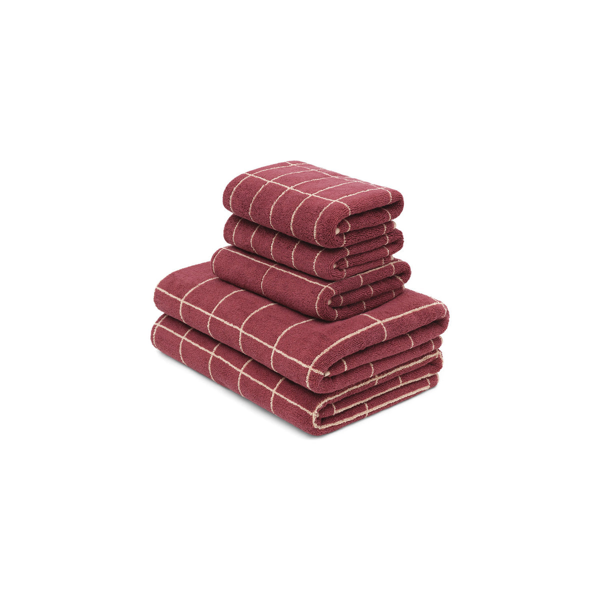 LOOP HOME ruby/almond blush - tile bundles — view 2