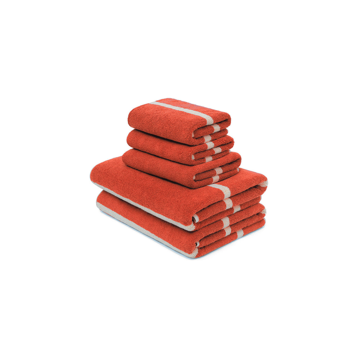 LOOP HOME terracotta/stone - pinstripe bundles — view 2