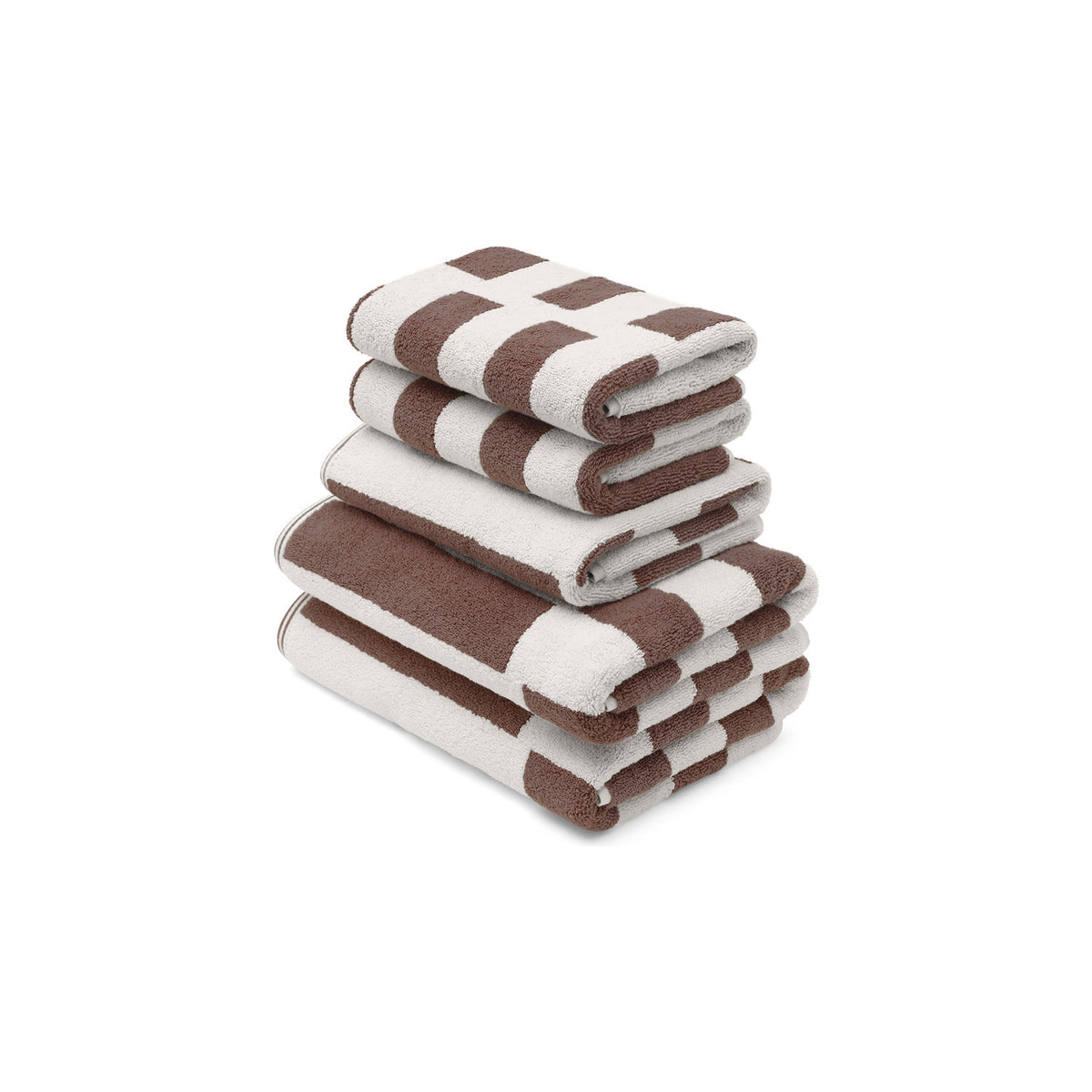 LOOP HOME coffee/ivory - stack bundles — view 1