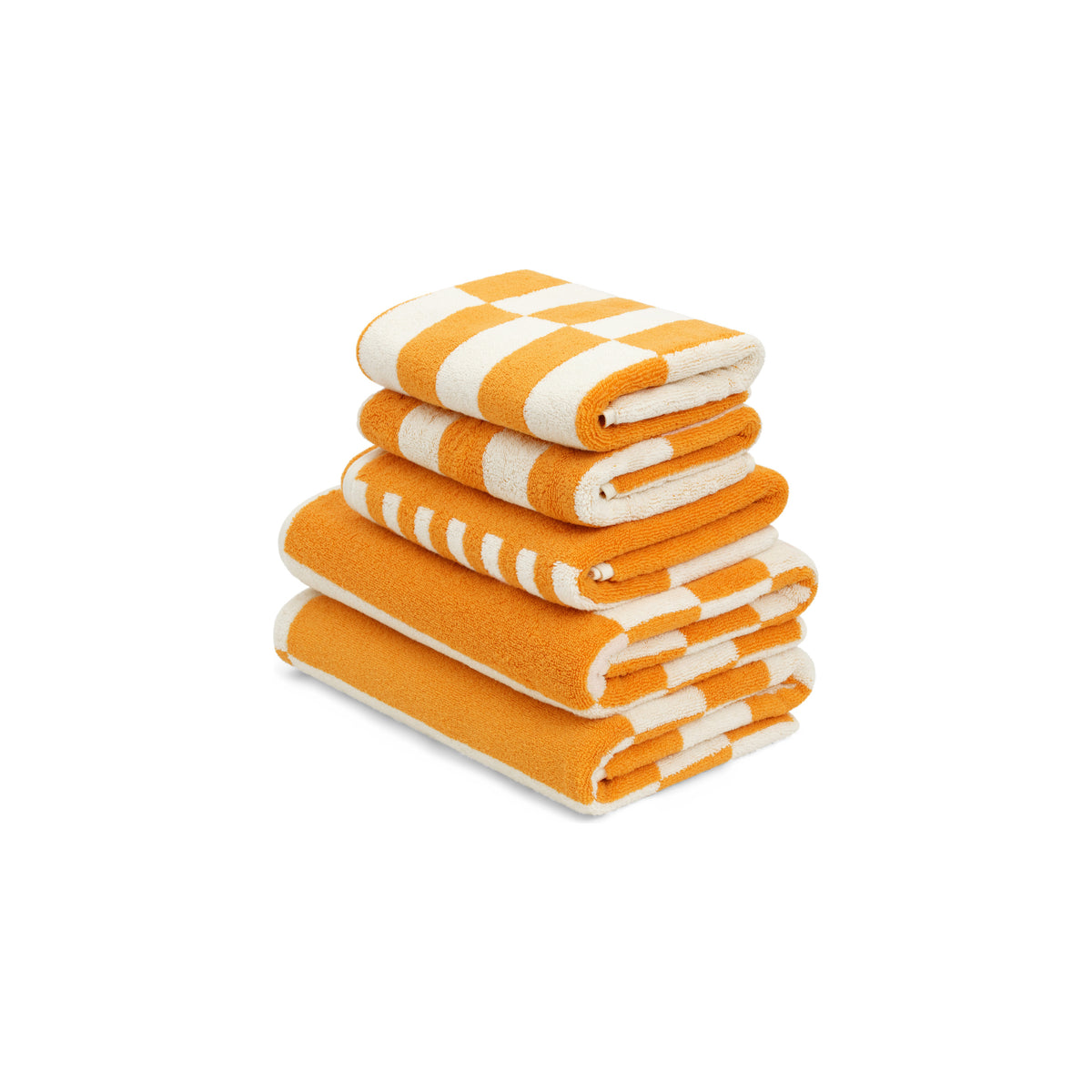 LOOP HOME saffron/ivory - offset bundles — view 1