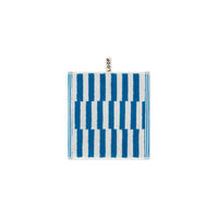 LOOP HOME face towel - cobalt/ivory - shift — view 2