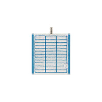 LOOP HOME face towel - cobalt/ivory - tile — view 2
