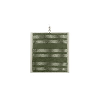 LOOP HOME face towel - forest/sage - dual dash