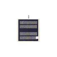 LOOP HOME face towel - midnight/sand - dual dash — view 2
