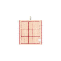 LOOP HOME face towel - ruby/almond blush - tile — view 2