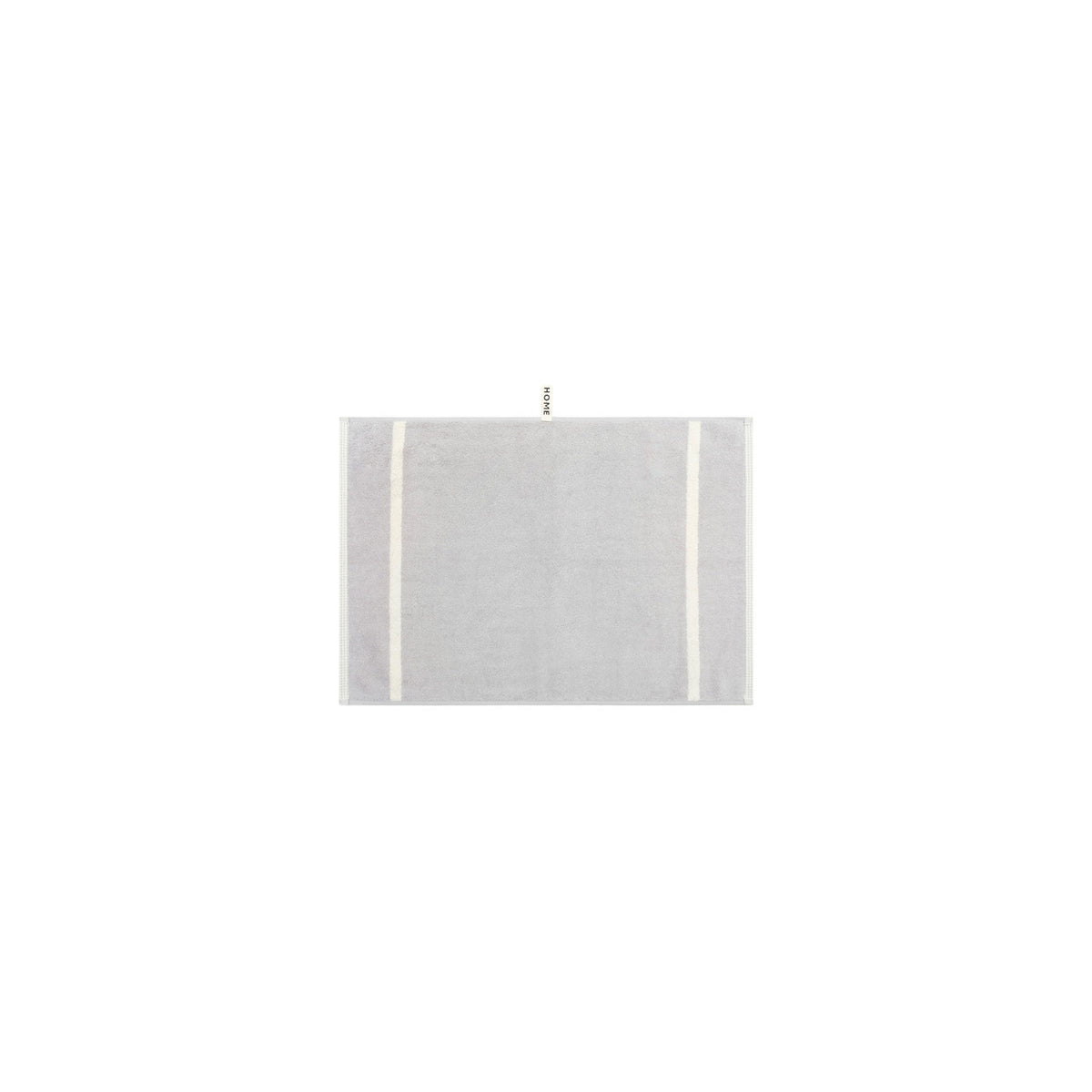 LOOP HOME hand towel - butter/stone - dual stripe — view 3