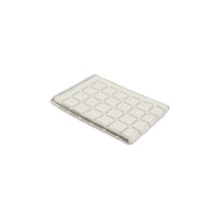 LOOP HOME hand towel - butter/stone - grid