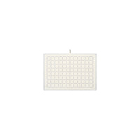 LOOP HOME hand towel - butter/stone - grid — view 2