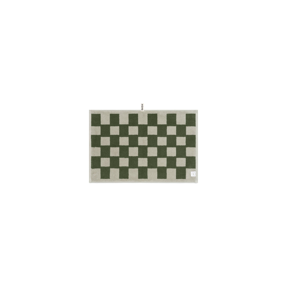 LOOP HOME hand towel - forest/sage - brick — view 3