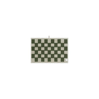 LOOP HOME hand towel - forest/sage - brick — view 3