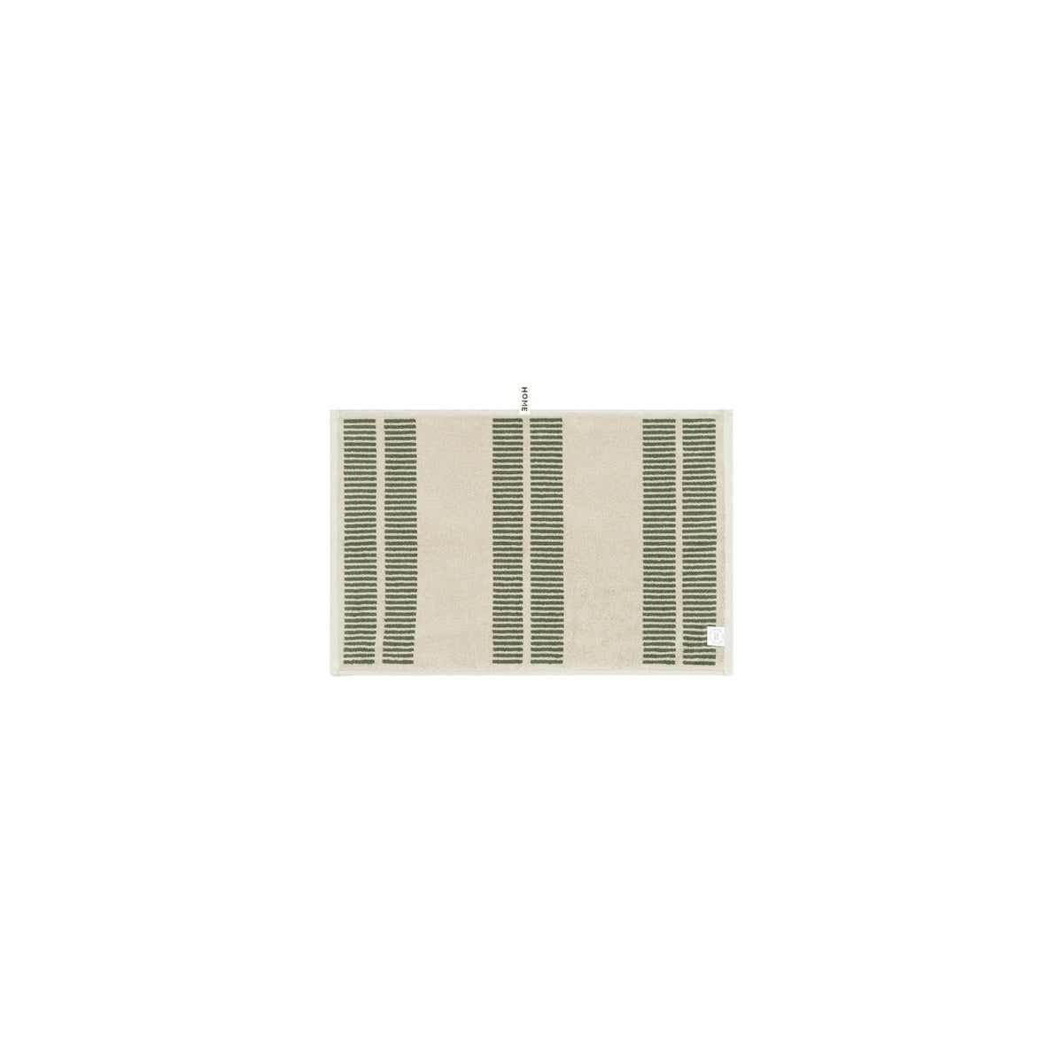 LOOP HOME hand towel - forest/sage - dual dash — view 3
