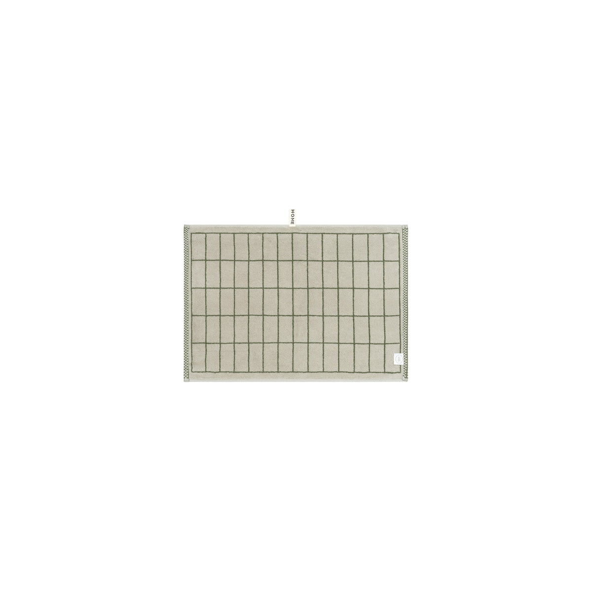 LOOP HOME hand towel - forest/sage - tile — view 3