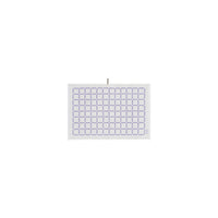 LOOP HOME hand towel - lilac/ivory - grid — view 3