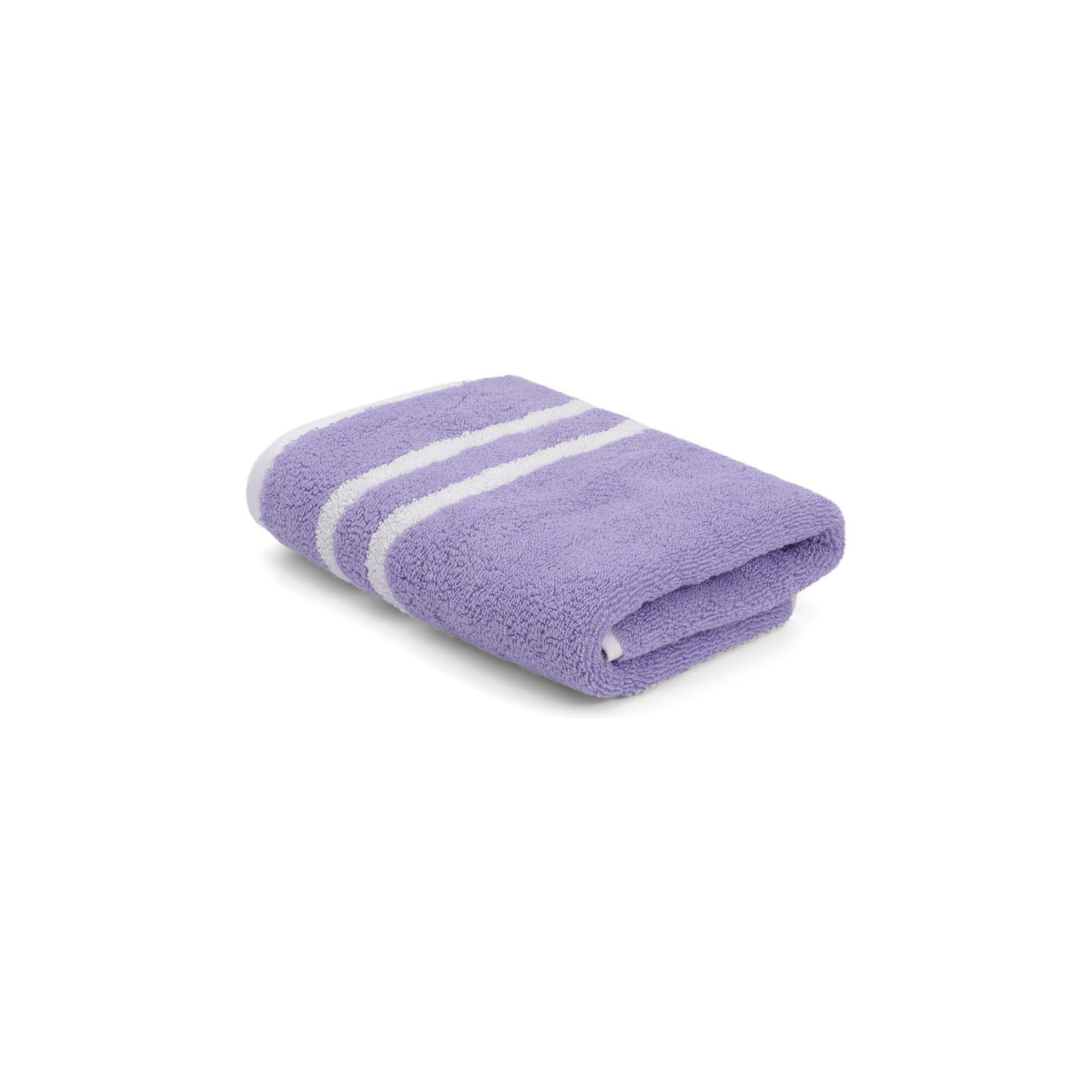 LOOP HOME hand towel - lilac/ivory - wave