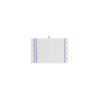LOOP HOME hand towel - lilac/ivory - wave — view 3